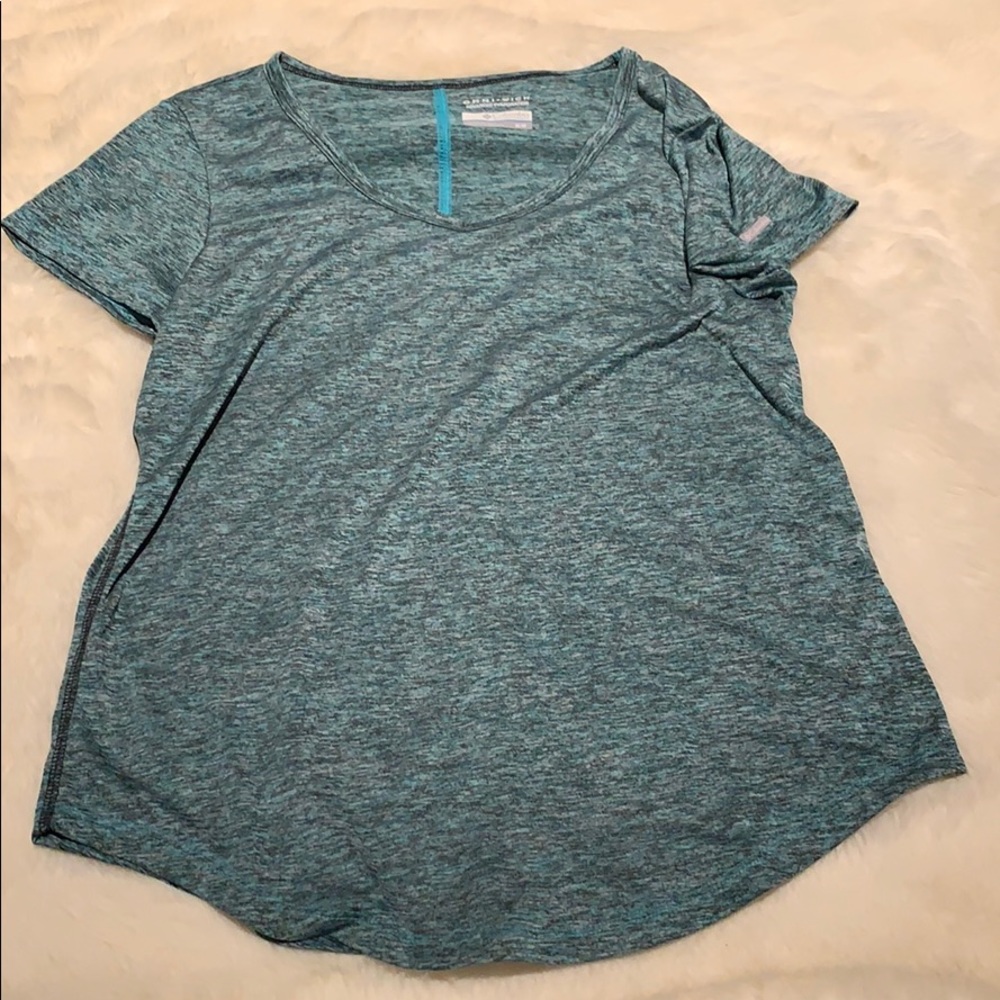 Columbia Sportswear Omni-wick Workout Tee New
